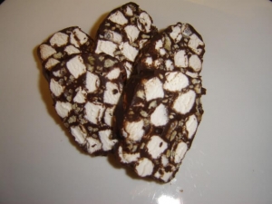 recipe for chocolate marshmallow slices