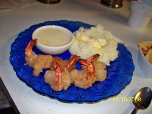recipe for copycat red lobster's parrot bay coconut shrimp and sauce