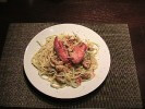 Lobster Saute with Linguine