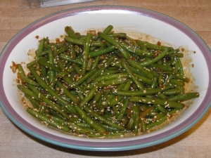 recipe for crunchy szechuan green beans