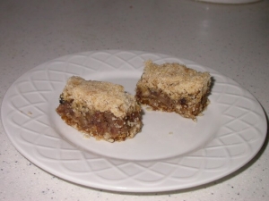 recipe for crunchy date bars