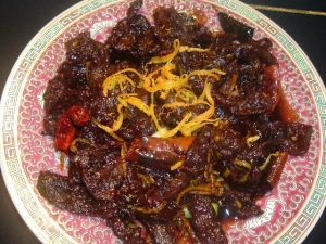 recipe for hunan orange beef