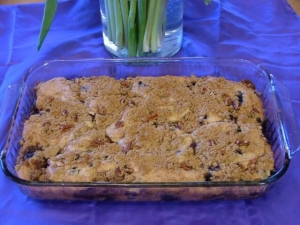 recipe for sour cream fresh blueberry cake