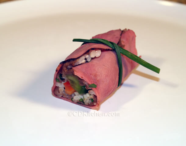photo of Texas-Style Beef Sushi