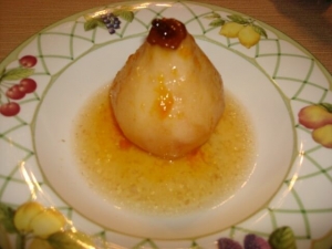recipe for slow cooker glazed pears