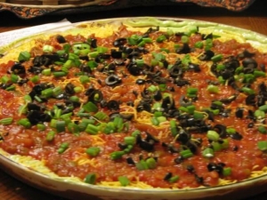 recipe for seven-layer mexican dip