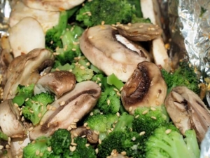 recipe for sesame broccoli packet