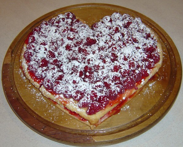 photo of Raspberry Cream Heart