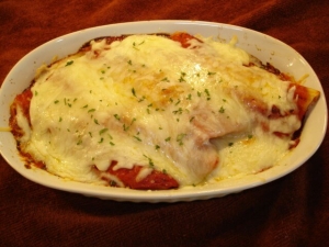 recipe for stuffed manicotti