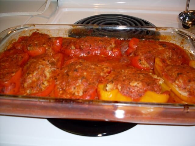 photo of Israeli Stuffed Peppers