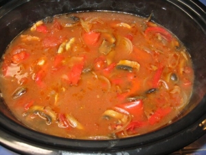 recipe for veal and peppers