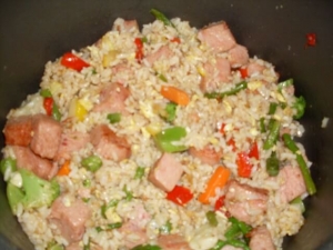 recipe for spam fried rice