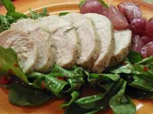 recipe for rosemary and garlic grilled pork loin