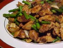 view the recipe for Chicken And Asparagus In Black Bean Sauce