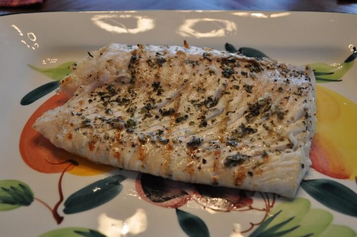 HerbMarinated Grilled Halibut Recipe