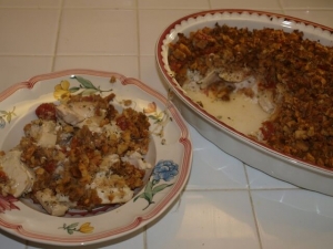recipe for brushetta chicken bake