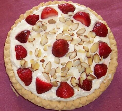 recipe for strawberry cream pie