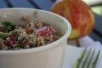 Bulgur Salad With Minted Yogurt Dressing