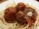 Cheese Stuffed Meatballs And Spaghetti Recipe