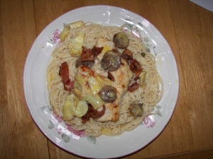 recipe for macaroni grill's scaloppine di pollo