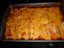Beef-Bean Enchiladas