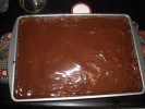 Banana Chocolate Turtle Cake
