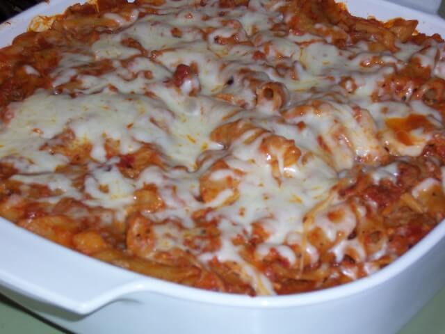Baked Penne With Sausage Recipe | CDKitchen.com
