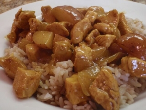 recipe for curry chicken with rice