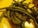 view the recipe for Wilted Green Beans With Basil