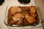 Baked Pork Loin Chops With Orange Rice