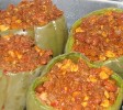 Stuffed Green Peppers With Cheese Recipe | CDKitchen.com