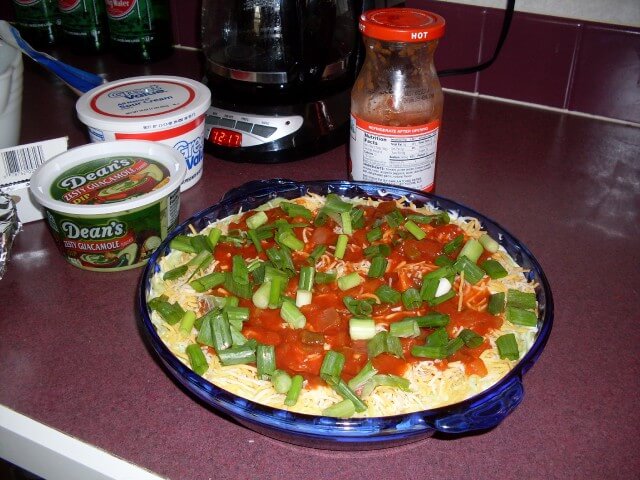 photo of Seven Layer Taco Dip