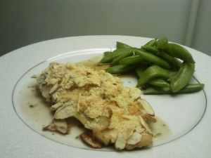 recipe for almond parmesan chicken