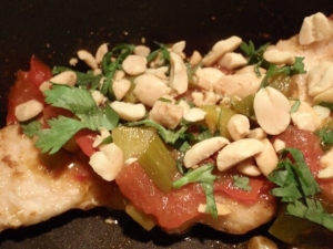 recipe for turkey cutlets with pan salsa