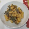 Rigatoni With Goat Cheese, Sun-Dried Tomatoes And Kale