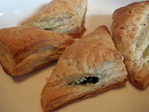 recipe for spinach and feta mini-calzones