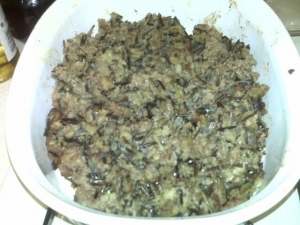 recipe for wild rice dressing