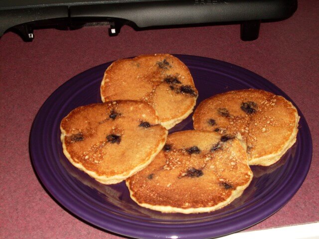 photo of Almond And Blueberry Pancakes