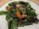 Cranberry, Glazed Walnut, Orange, Avocado, Blue Cheese Salad