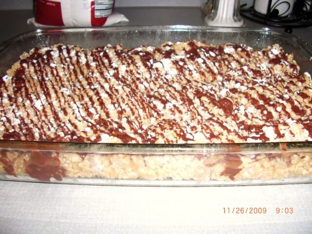 photo of Candy Bar Rice Krispy Squares