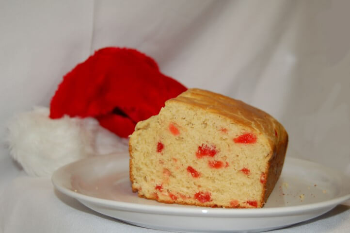 recipe for cherry eggnog quick bread