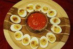 Tex Mex Deviled Eggs