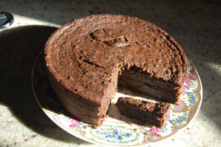 Jamaican Rum Cake (Jamaican Christmas Cake with Toasted Coconut)