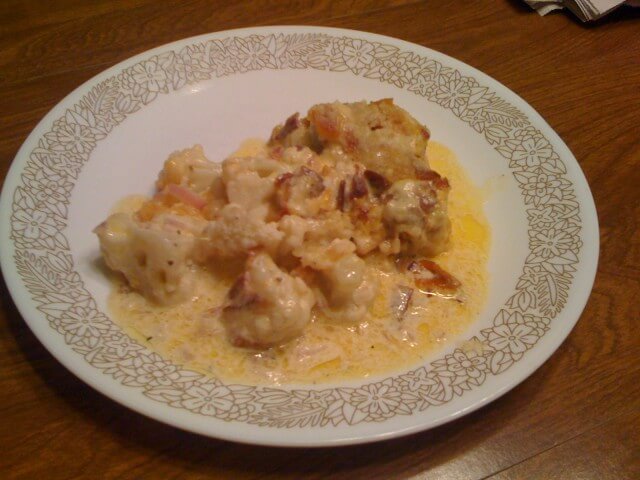 photo of Bacon And Cheese Cauliflower