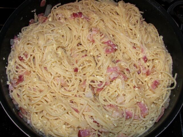 Simple Spaghetti Carbonara Recipe 