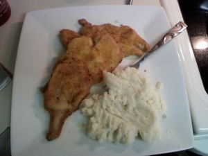 recipe for crispy oven-fried chicken