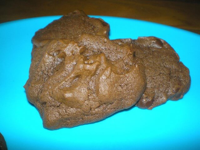 photo of Chewy Double Chocolate Chip Cookies