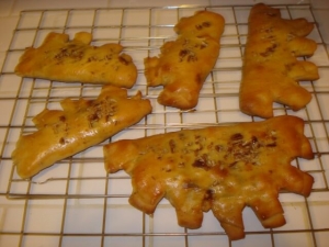 recipe for bear claws with chocolate filling
