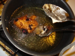 recipe for blueberry fritters