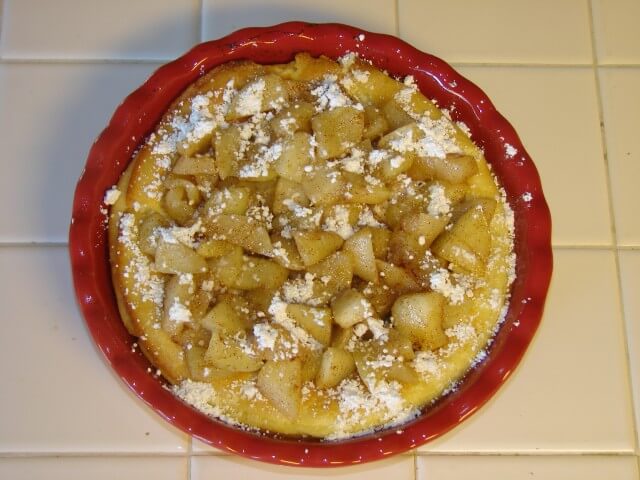photo of German Puffed Pancake With Spiced Apples